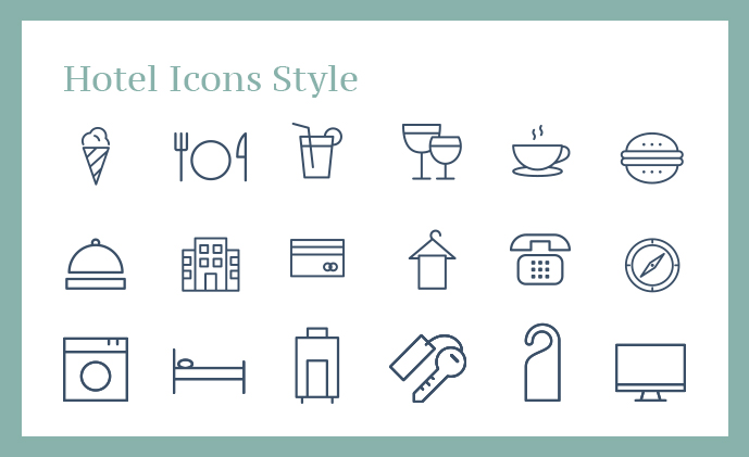 hotel icons guidelines