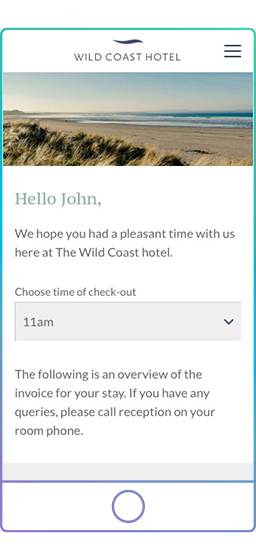 Check-out Time & Payment Integration Second Step Online Check-out
