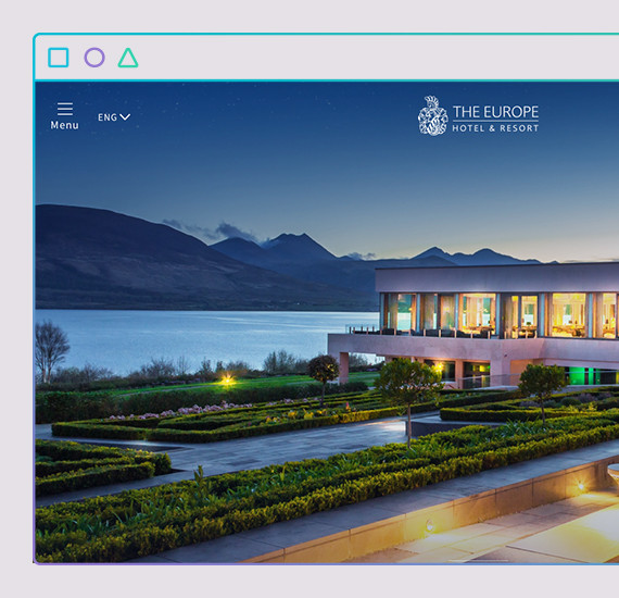 The Europe Hotel Webdesign & Buchungsmaschine