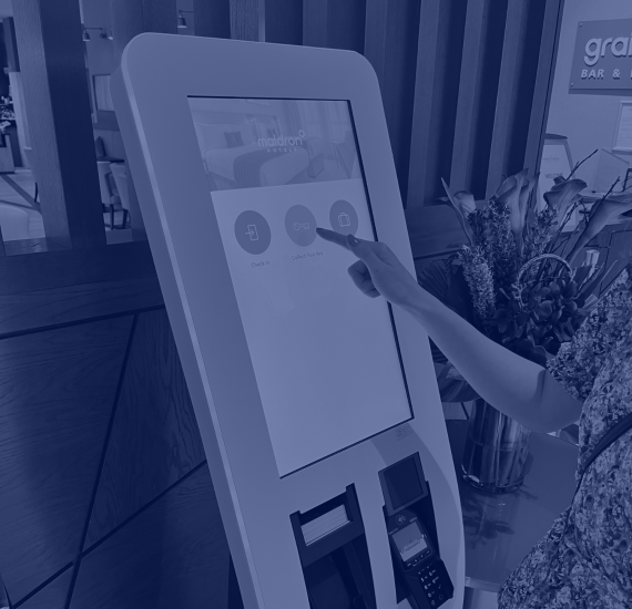 Self Service Key Kiosk online check-in hotel experience HITEC Charlotte 2024